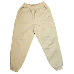 Calia Beige Cotton Blend Joggers Sweatpants Lounge Casual‎ Medium